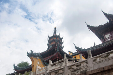 Fototapeta premium Cishou Pagoda Jinshan Temple Zhenjiang China