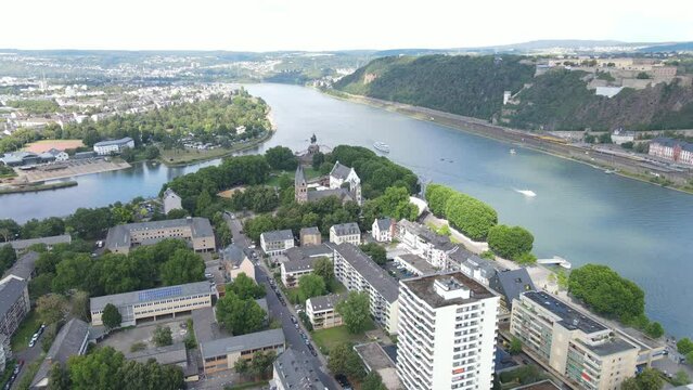 koblenz germany from above