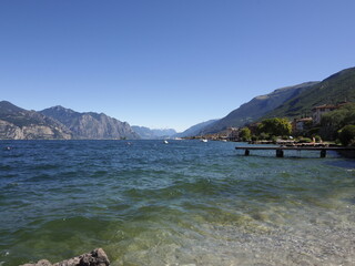 Seelandschaft am Gardasee
