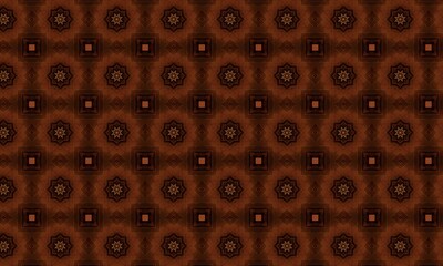 Ikat seamless pattern. Tribal art print. Chevron geometric background. Abstract zigzag pattern for cover design