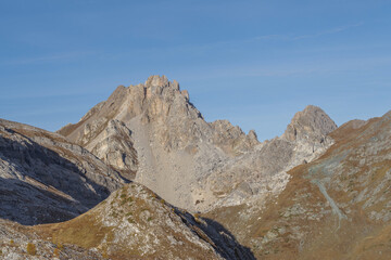 Grana valley mountains, Piedmont, Italy