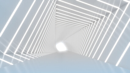 Naklejka premium 3D render futuristic background for premium product or future technology