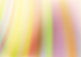 Obraz premium Light Yellow, Orange vector background with bubble shapes.