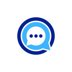 Chat Logo can be used for company, icon, and others.
