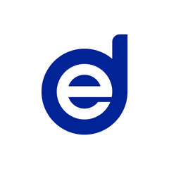 Letter ED Logo can be use for icon, sign, logo and etc