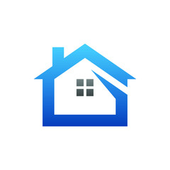 Letter G with Home can be use for icon, sign, logo and etc