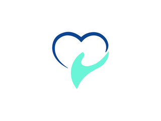 hospital or health logo blue in colour