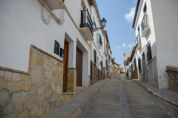 Architecture of the Old Town of Antequera in Andalusia, Spain