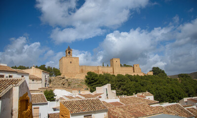 Fototapeta na wymiar Old Moorish construction in the town of Antequera, Andalusia, Spain