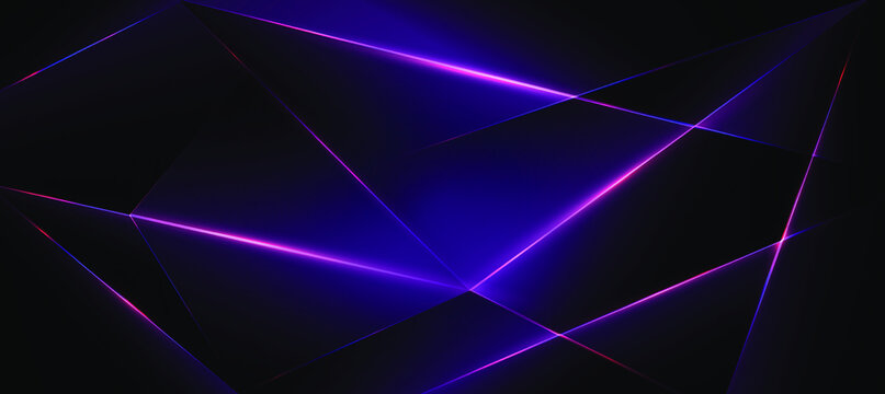Abstract Elegant diagonal striped purple background and black abstract , dark and cyber punk