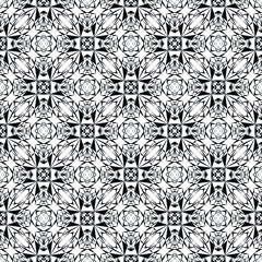 Geometric seamless pattern, ornament, vector decorative texture.