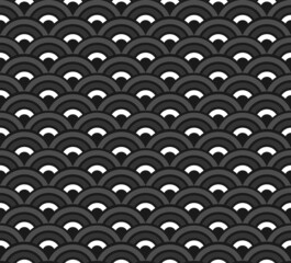 Modern seamless pattern monochrome background. Vector. Illustration.