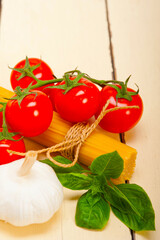 Italian basic pasta ingredients