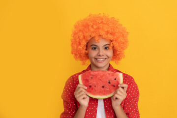 healthy food. fructose healthy eating on summer vacation. fancy teen girl having fun.