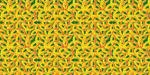 pattern triangle leaves of golden color. modern wallpaper background