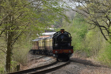 the lady of legend traveling though the severn valley railway