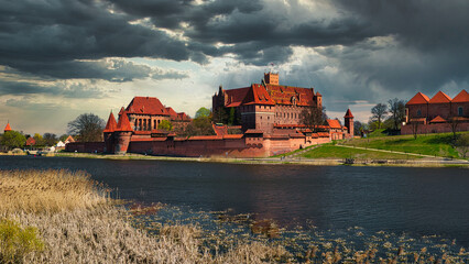 Naklejka na ściany i meble Castle in Malbork