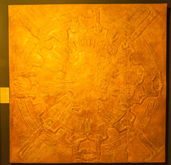 Zodiac sign at Egyptian museum in San Jose,CA, USA