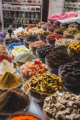 Dubai Souk market spices - Dubai UAE December 2021