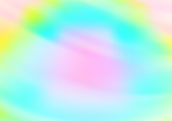 Obraz premium Light Multicolor, Rainbow vector bokeh template.