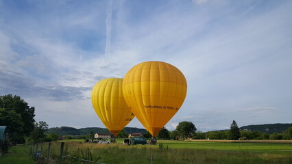 Hei&szlig;luftballon Start 2