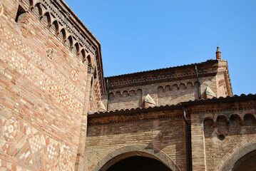 La chiesa di Santo Stefano a Bologna, Italia.