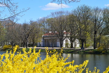 Stara Kordegarda, Łazienki Królewskie Warszawa, park