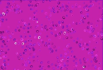 Light Pink, Blue vector backdrop with dots.