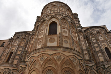 Obraz premium Chevet du duomo de Monreale. Sicile