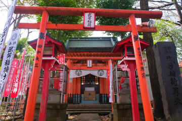 東京都豊島区 雑司ヶ谷鬼子母神堂 武芳稲荷堂