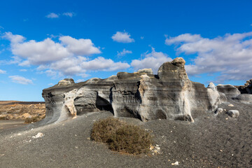 Rofera de Teseguite, volcanic rock formations on Lanzarote