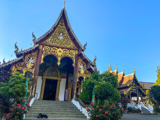 Temple in Mae Hong Son in Thailand