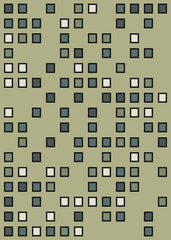 Offset Quads generative art background art illustration