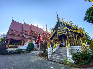 Temple in Mae Hong Son in Thailand