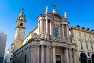 Fototapeta na wymiar イタリア トリノ サンカルロボロメオ教会