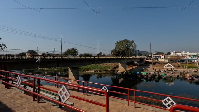 Holy Places near the river.