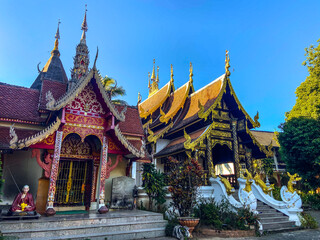Temple in Mae Hong Son in Thailand