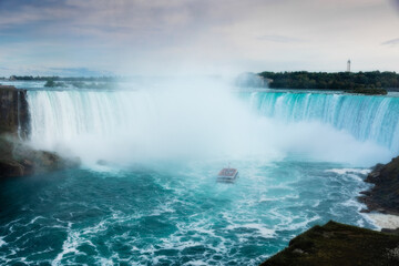 Touristic boat in NIagra river