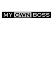 My Own Boss 