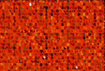 Light Red, Yellow vector pattern with liquid shapes.