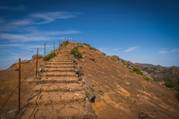 Stairway to Heaven - Hiking from Pico do Arieiro to Pico Ruivo. October 2021