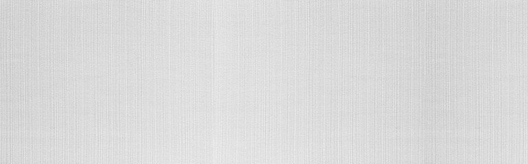 Panorama of White canvas texture background of cotton burlap natural fabric cloth for wallpaper and...
