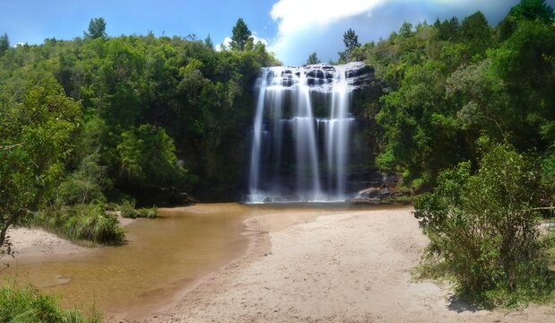 Cachoeira da Mariquinha - Ponta Grossa - Paraná - Brasil