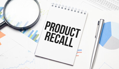 Word writing text Product Recall. Business concept for Request by a company to return the product