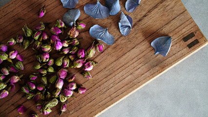 ダマスクローズ　ドライフラワー