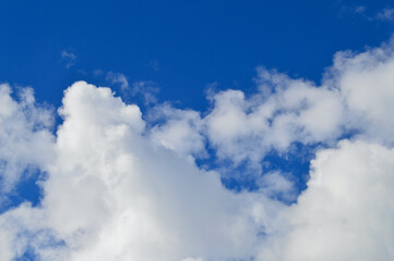 blue sky with clouds