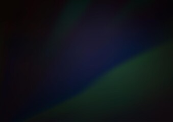 Dark Black vector abstract blurred pattern.