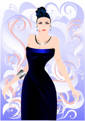 女性、ファッション、ドレス