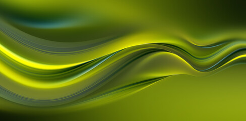 Abstract Bright Green Background