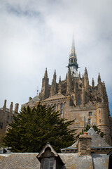 Fototapeta premium La flèche du Mont